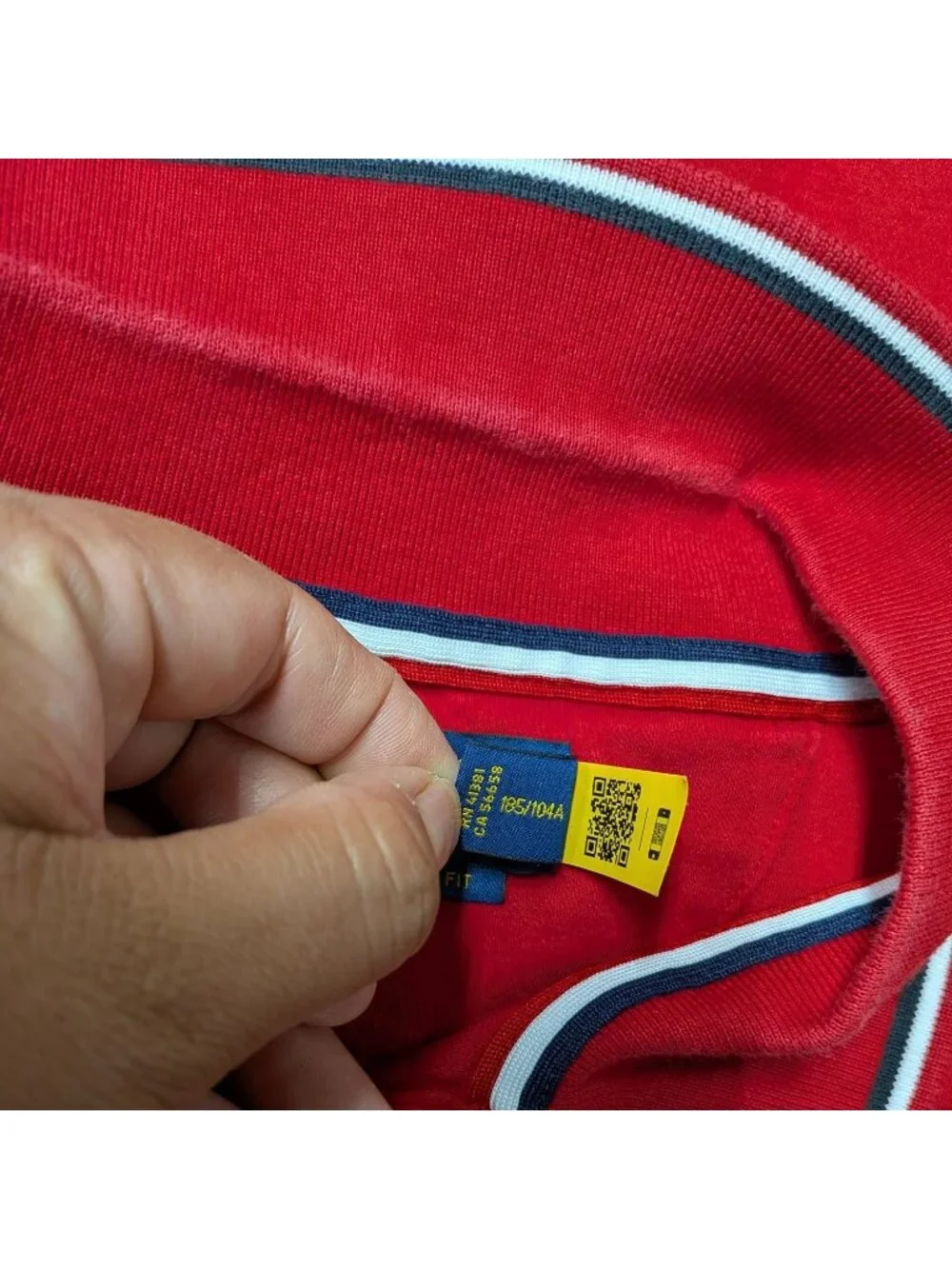 Polo Ralph Lauren Red Polo Shirt Slim Fit Preppy Normcore Ivy League Golf XLarge